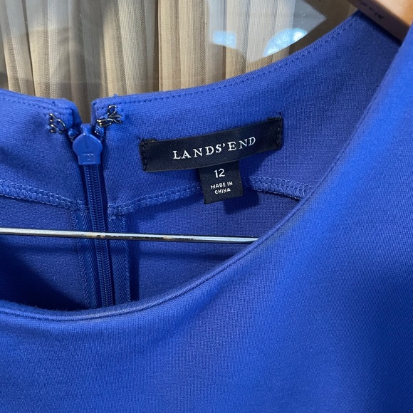 LANDS END Sleeveless Ponte Dress - Picture 9 of 13